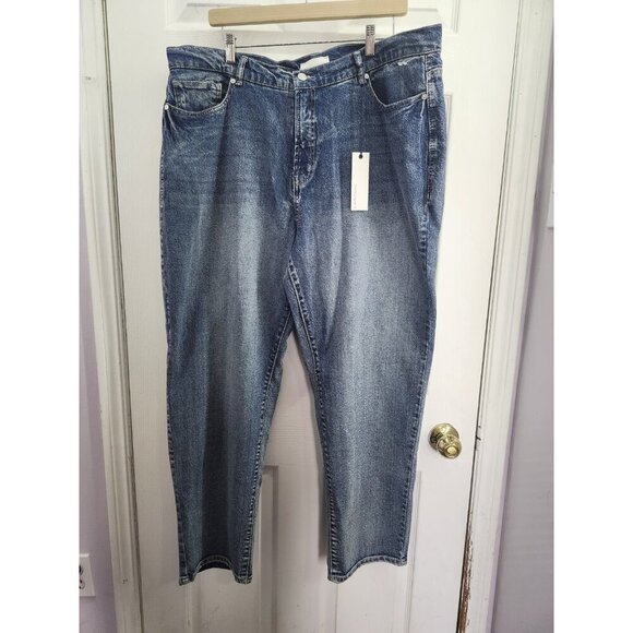 Habitual Denim - Habitual Reese High Rise Straight Medium Wash 18